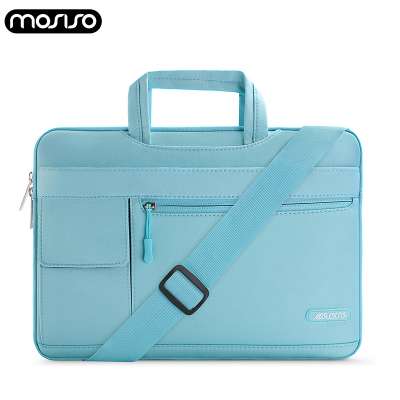 Customizable laptop bag with shoulder strap